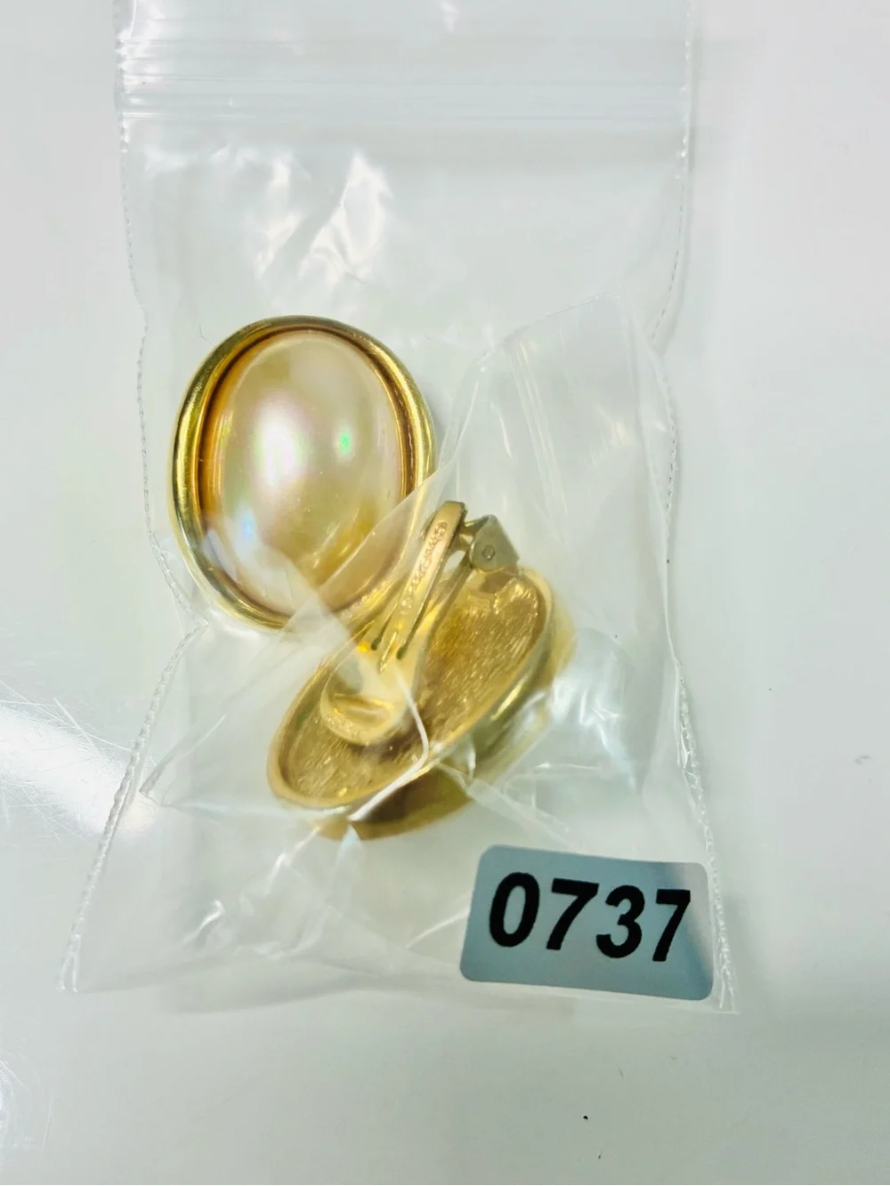 Dior clip earrings